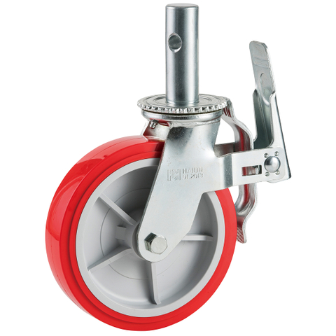 ล้อนั่งร้านเหล็กหล่อ 8'